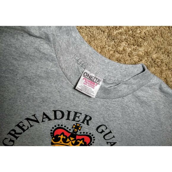 Grenadier Coldstream Guards Military British Army Vintage Single Stitch T-Shirt - Picture 4 of 9